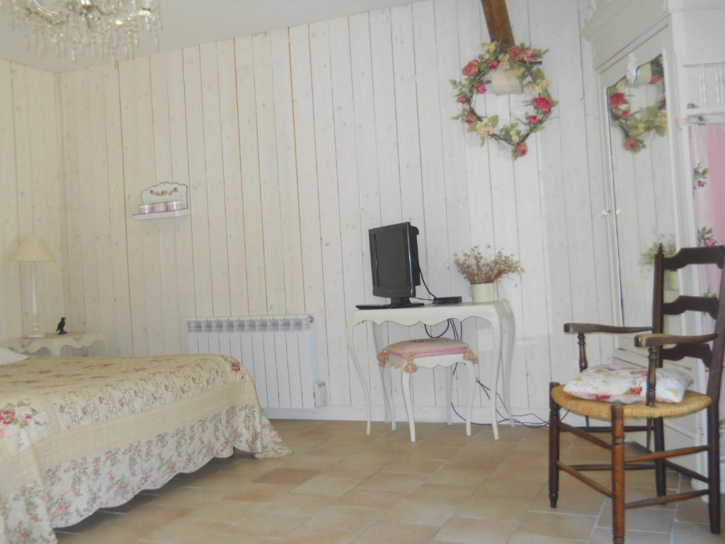 Chambres D'Hotes La Gloriette Ryes Kamer foto